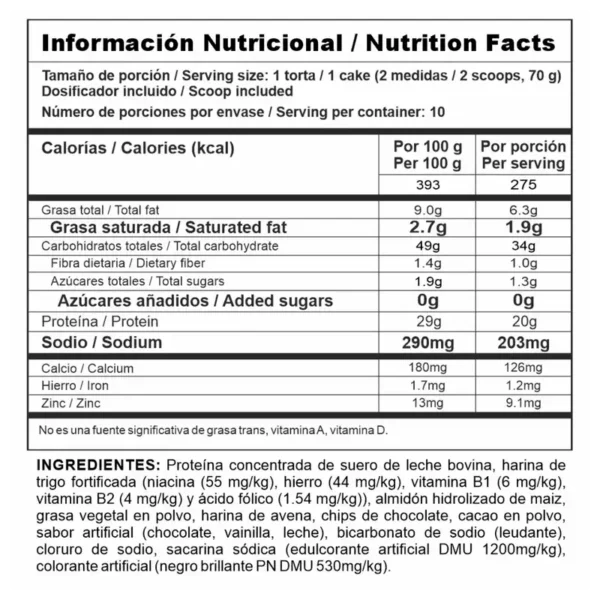 Protein cake chocolate - Imagen 2