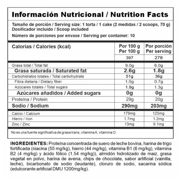 Protein cake vainilla - Imagen 2