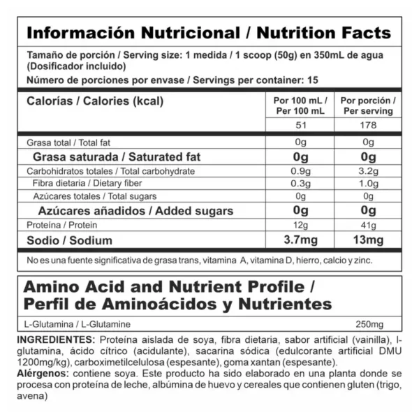 Mega Soy 90 - Proteína de soya - Imagen 2