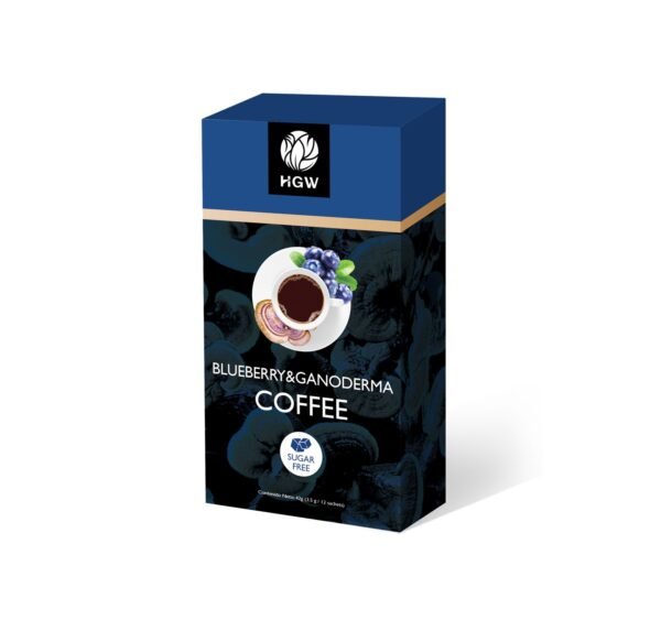 Berry Gano Coffee Cafe Ganoderma y Arandanos HGW