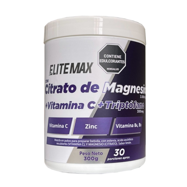 CITRATO DE MAGENSIO 300g ELITEMAX