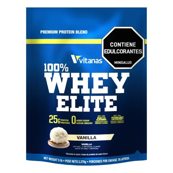 PROTEINA 100% WHEY ELITE X 5 LIBRAS