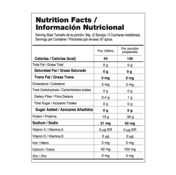 PROTEINA AISLADA - ISOLATE GOURMET 5 LB - Imagen 2