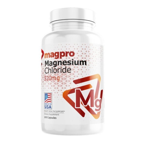 Cloruro de Magnesio 520 mg x 100 caps