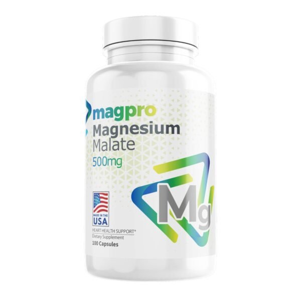 Malato de Magnesio 500mg x 100 caps