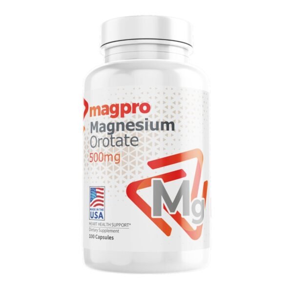 Orotato de Magnesio 500mg x 100 caps