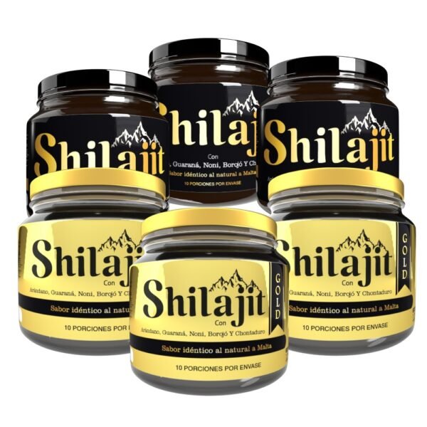 Promo Trio shilajit original y GOLD
