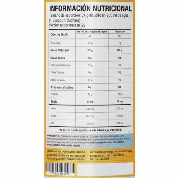 PROTEÍNA PERFECT BLEND - Imagen 2
