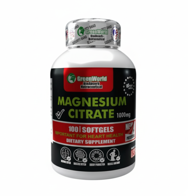 CITRATO DE MAGNESIO GREENWORLD