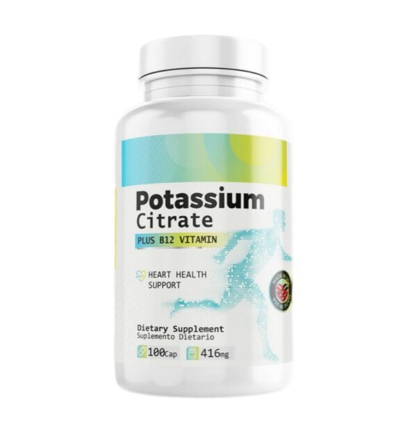 Citrato de Potasio 416mg x 100 caps