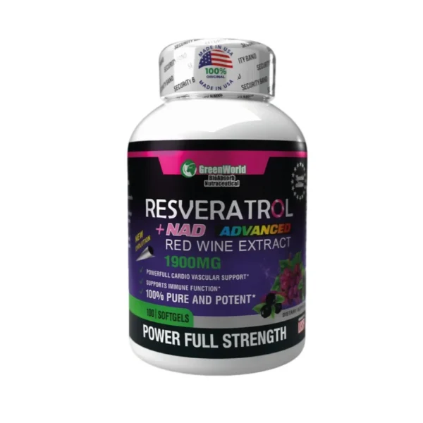 RESVERATROL+NAD X 100 SOFTGELS