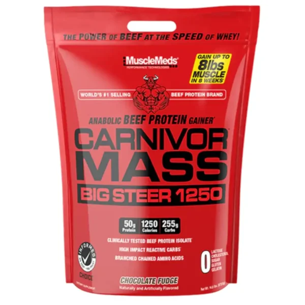 Proteína Carnivor Mass 15 Libras Musclemeds