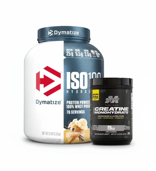 COMBO ISO 100 5 LIBRAS + CREATINA PLATINUM 80 SERVICIOS