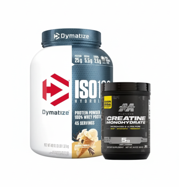 COMBO ISO 100 3 LIBRAS + CREATINA PLATINUM 80 SERVICIOS
