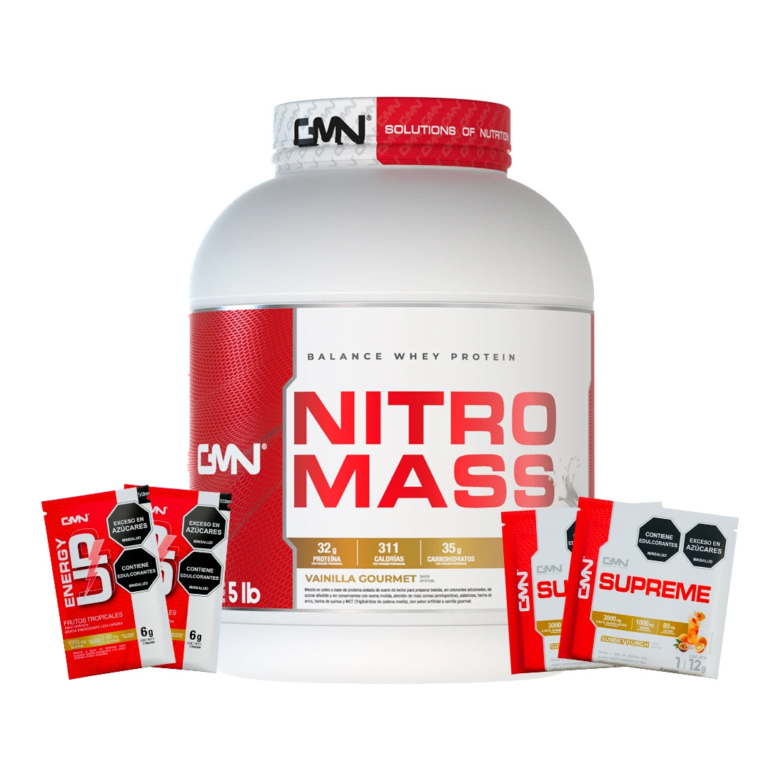 Nitro Mass 5 lb + Obsequios