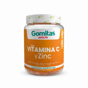 VITAMINA C Y ZINC GOMAS