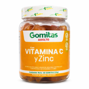 GOMITAS VITAMINA C Y ZINC